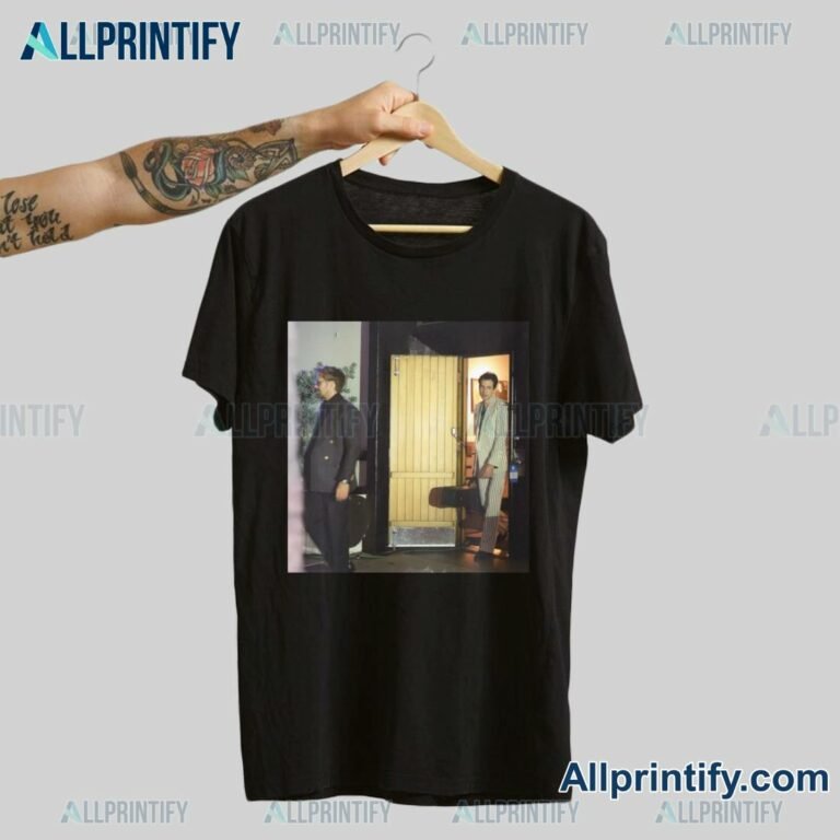 Ryan Gosling Seen Leaving Recording Studio With Mark Ronson Shirt