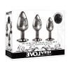 Evolved Black Gem Anal Plug Set
