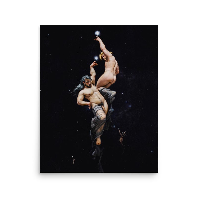 Reaching for the Stars – Poster Print