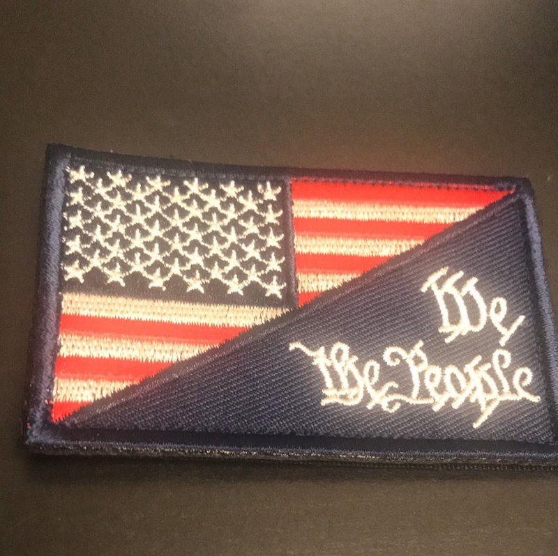 We The People Patch Flag Patch