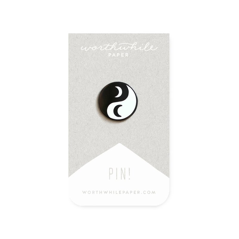 Moon Yang Enamel Pin
