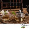 Borosilicate Glass Teapot with Infuser for Blooming