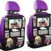 ONE PIX Backseat Car Organizer Mats Back Seat Organizers and Storage Bag with Touch Screen Tablet Holder for Kids Toddlers Seats Travel...